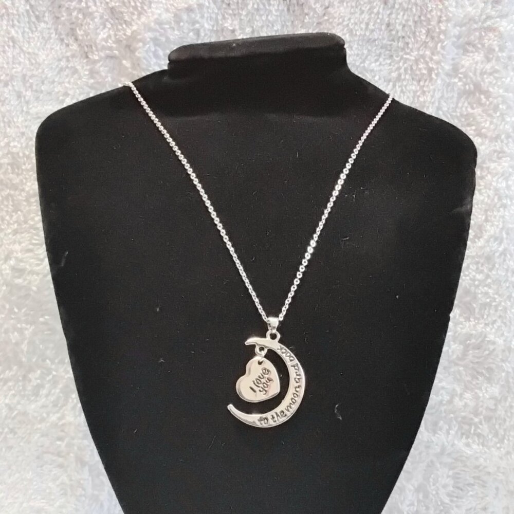 BNWOT 3/$25 Florence Scovel I Love You to... 18" Chain/Charm Fashion Jewelry!!